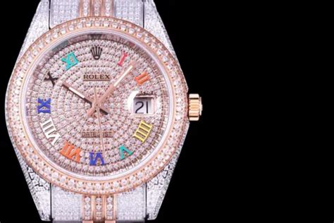 rolex bunte steine